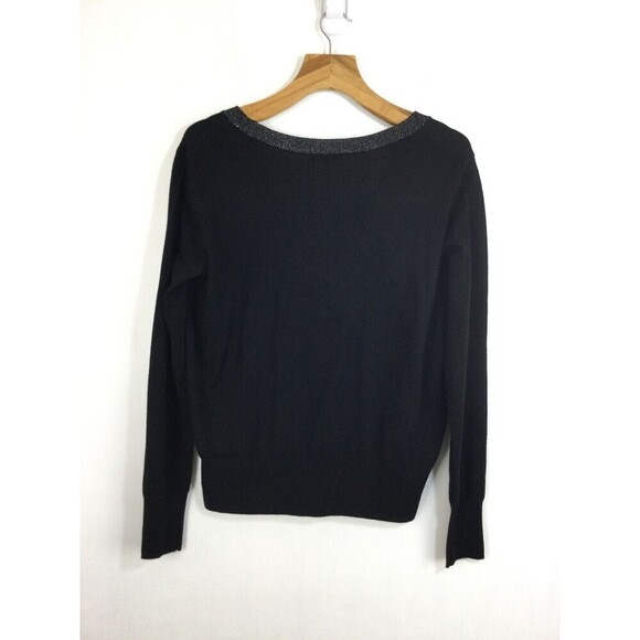 Universal Standard Merino Wool V-Neck Button Down Knit Cardigan Sweater Sz 2XS M - Picture 5 of 8